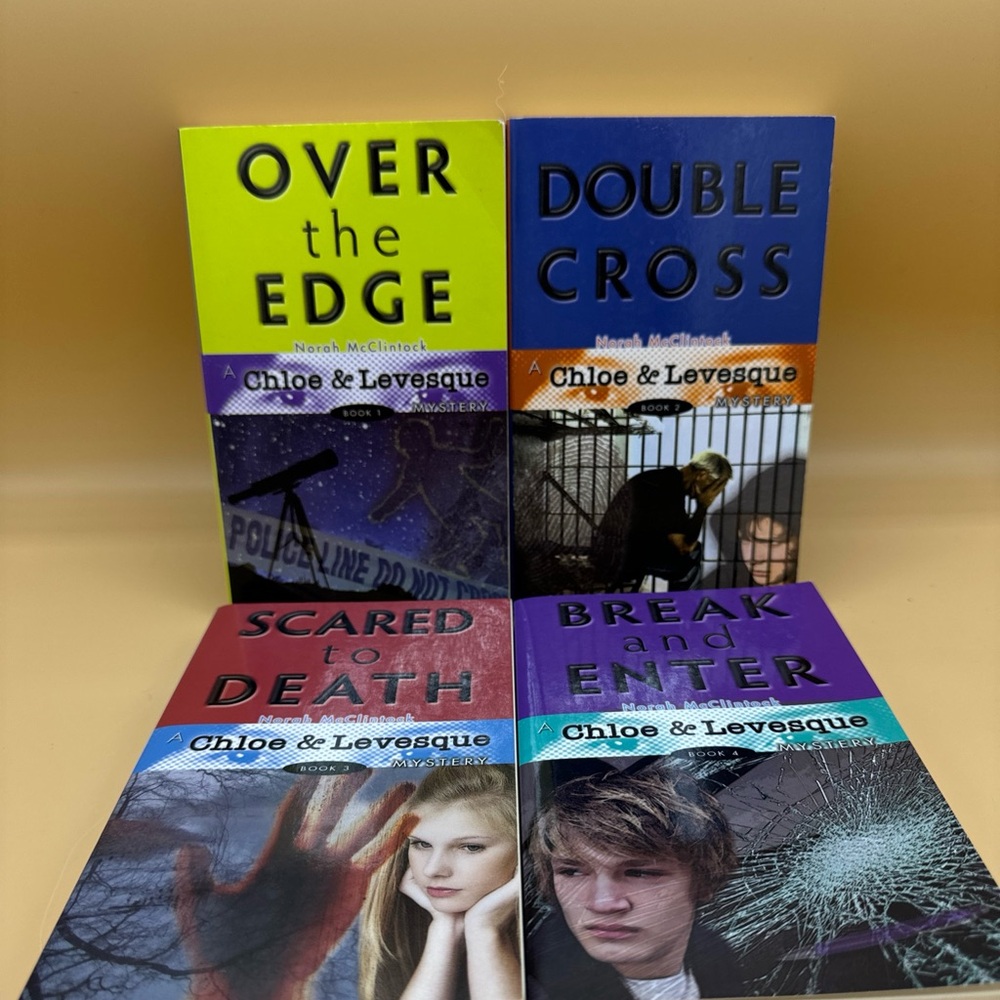 Chloe And Levesque Mystery Books By Norah Maclintock Lot Of 4 - Paperback - 1-4